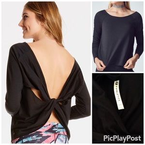 Fabletics Aviana Tank Black SZ.XXS NWOT